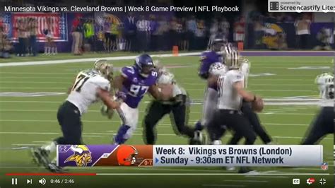 You can stream a live game, rewind it, replay it, or even download it to a file. %WATCH% Vikings vs Browns Live Stream Online | Watch ...