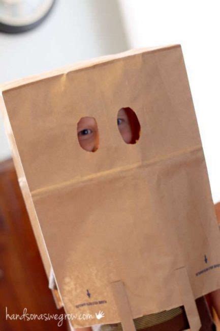 Make A Paper Bag Mask A Classic Summer Craft For Kids
