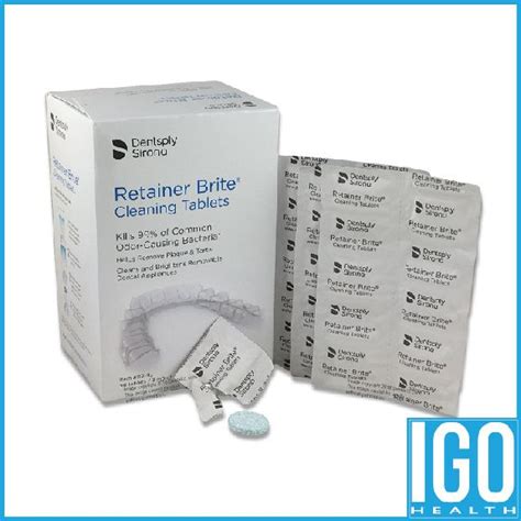 A herbst appliance or mara appliance is secured into placed by the super dentists with dental cement and cannot be removed by the patient. Dentsply Retainer Brite 96 Tablets Teeth Oral care Clear ...