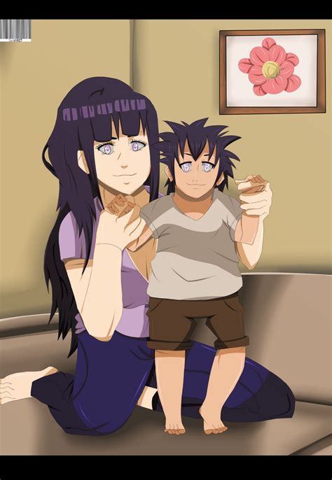 Hinata And The Child By Sarah927artworks On Deviantart