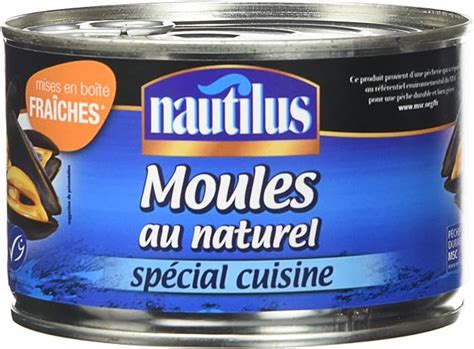 Nautilus Moules Au Naturel Msc 250 G Lot De 4 Amazonfr Epicerie