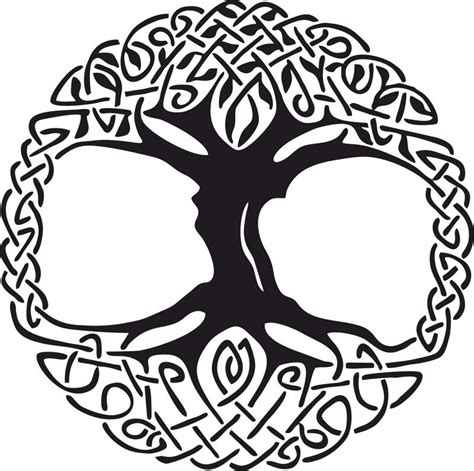 Celtic Tree Of Life Drawing Free Download On Clipartmag