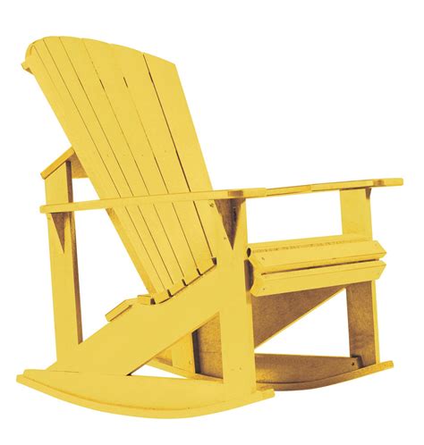 Cr Plastic Products Generations Adirondack Rocking Chair Adirondack