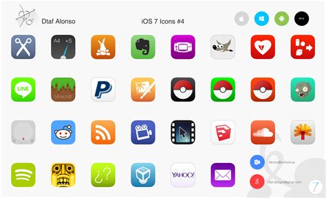 Ios 7 Icons 4 By Dtafalonso On Deviantart