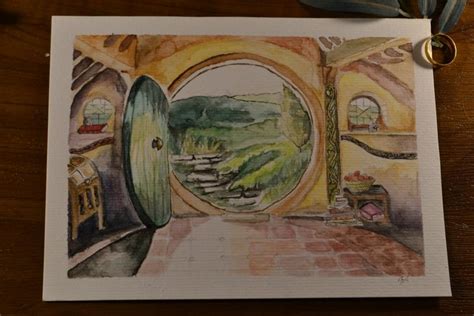 Hobbit Watercolor