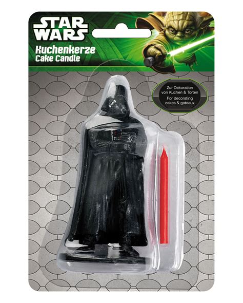 Weitere ideen zu star wars kuchen, kuchen, kindergeburtstag. Darth Vader Tortenkerze Star Wars Deko | Karneval Universe