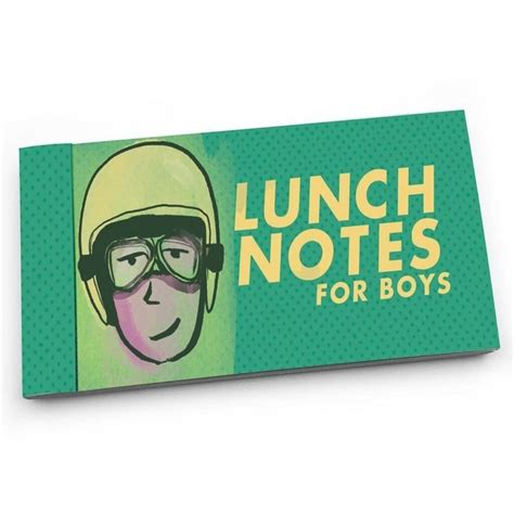 Lunch Notes Being A Boy Geppettos Toy Box