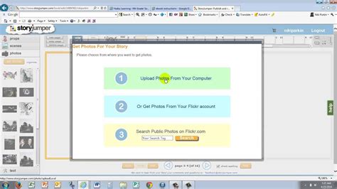 Storyjumper Tutorial Youtube