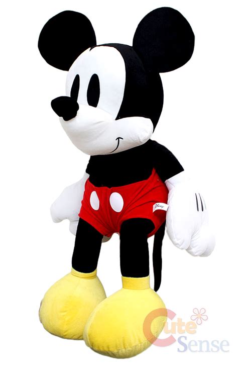 Disney Mickey Mouse Plush Figure Doll Jumbo Soft Stuffed Toy Giant Size