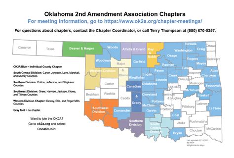 Chapter Meetings Oklahoma 2nd Amendment Association