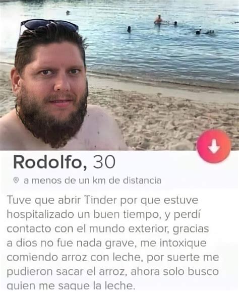 Rodolfo Tuve Que Abrir Tinder Por Que Estuve Hospitalizado Un Buen