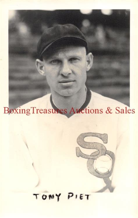 1966 Baseball Tony Piet Chicago White Sox James T Elder Postcard 122