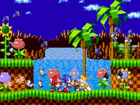 Sonic Classic Heroes Sega Genesis Cut Scene Screenshots