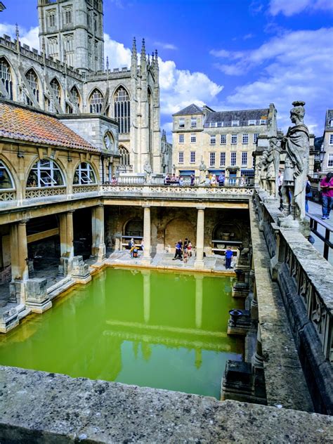 Relaxation At The Roman Baths In Bath England Vibrant Voyager
