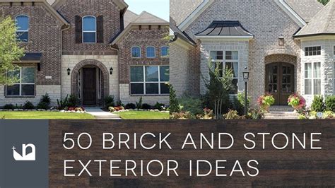 Fifty Creative Brick And Stone Exterior Design Ideas 2024 Home Decor