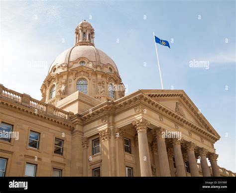 A View Of The Alberta Legislature Building Legislature Of Alberta In