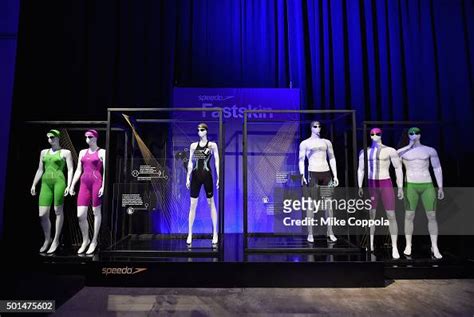 A View Of Atmosphere During The New York Launch Of Team Speedo And