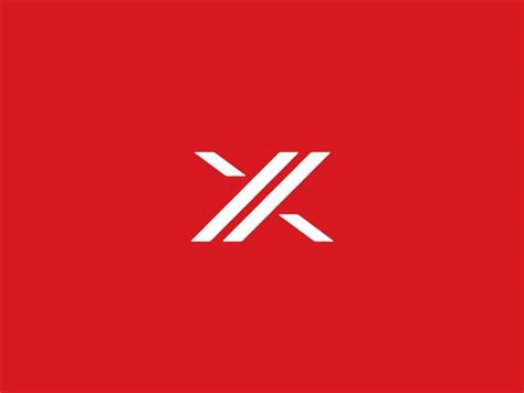 Red Letter X Logo Logodix