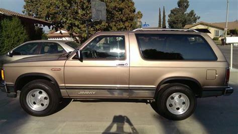 Find Used 1989 Gmc S15 Jimmy Base Sport Utility 2 Door 43l In Moreno