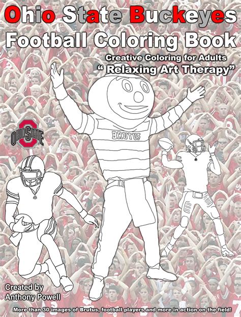 Ohio State Buckeye Football Coloring Book