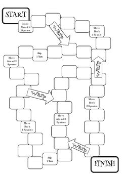 On sites such as the game crafter you can download free templates for different kinds of boxes. Board Game Template by Baby Steps Math | Teachers Pay Teachers