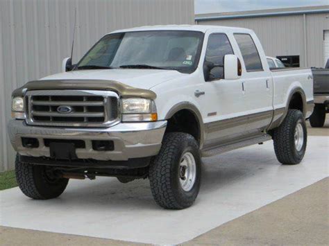 Used 2003 Ford F 250 Super Duty King Ranch 4x4 Lifted Diesel In Houston