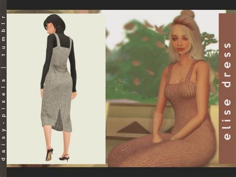 Elise Dress Ts4 With Images Tumblr Sims 4 Sims Sims 4
