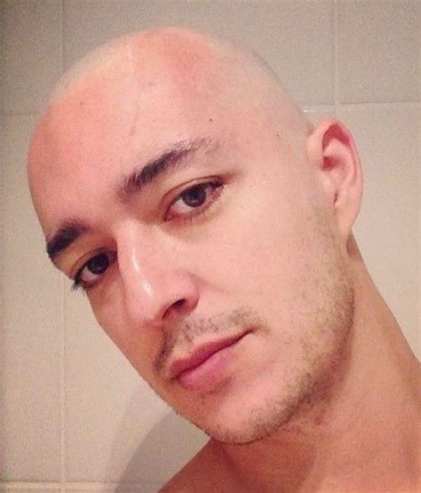 pin by hank hudson on bald men aka chrome domes and shaved bald men bald men balding shaving