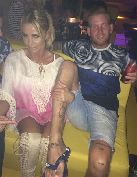 Katie Price Caught With No Underwear As She Poses With Harvey Tat Fan