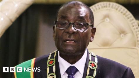 zimbabwe s president robert mugabe reads wrong speech bbc news