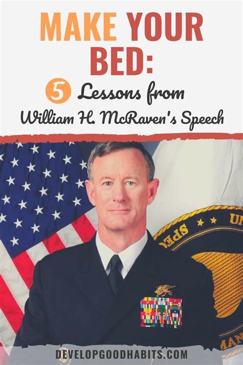 Make Your Bed 5 Lessons From William H Mcravens Speech Make Your