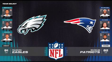 Madden Nfl 24 Philadelphia Eagles Vs New England Patriots Week 1 Simulation Ps5 Gameplay