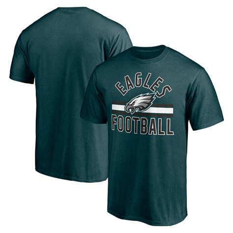 Philadelphia Eagles Fanatics Branded Standard Arc T Shirt Midnight