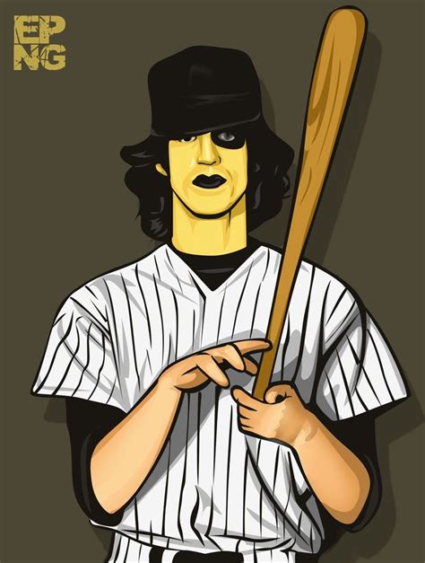 Vector Art Potrait Illustration The Warrior Baseball The Warriors