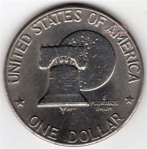 1776 1976 Eisenhower Bicentennial Dollar Liberty Bell V Fine