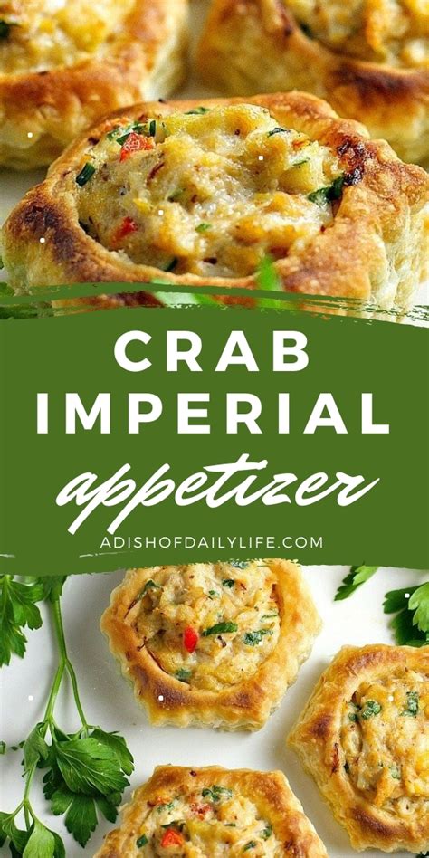 Crab Imperial Appetizer A Dish Of Daily Life
