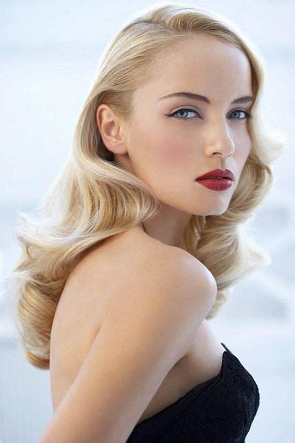 40s Long Hairstyle Old Hollywood Hair Hollywood Hair Hair Styles