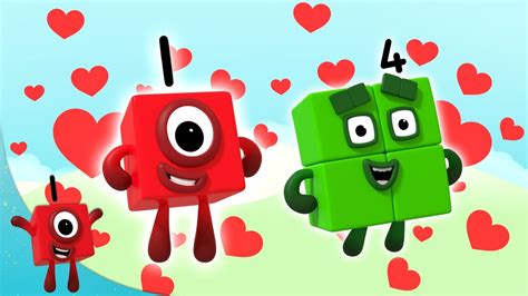 Numberblocks Valentines Day Learn To Count Learning Blocks Youtube