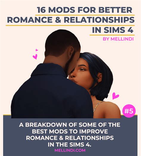16 mods for better romance and relationships in sims 4 mellindi sims 4 sims 4 teen sims