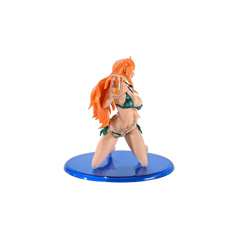 Buy One Piece Nami Action Figures Wearing Green Swimsuit Anime Figure