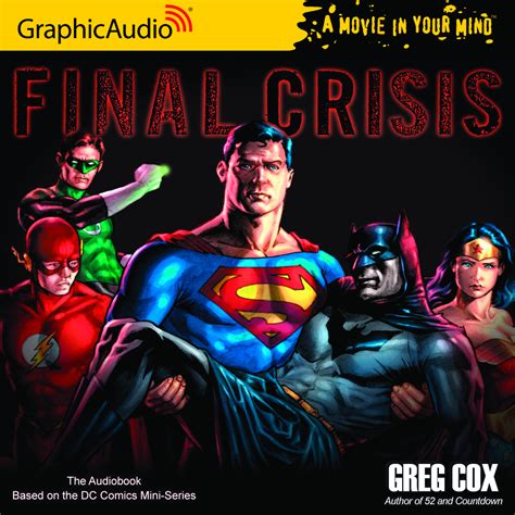 Nov101740 Dc Comics Final Crisis Audio Cd Previews World