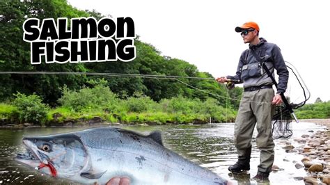 Salmon Fishing Uk Catching On The Fly Youtube