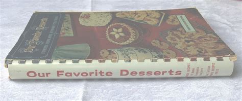 Vintage Cookbook Our Favorite Desserts From Home Economics Teachers