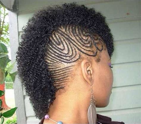 Perfect for black guys who love color and already have long hair. Beat Mohawk Hairstyles for Natural Hair Women | New ...
