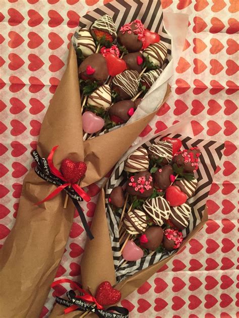 Valentines Chocolate Covered Strawberry Bouquet Chocol Chocolate