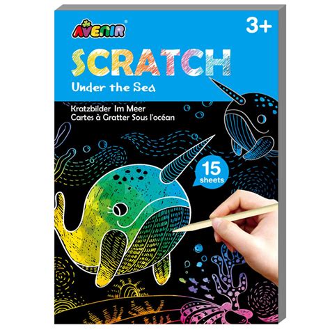 Scratch Mini Book Under The Sea Avenir