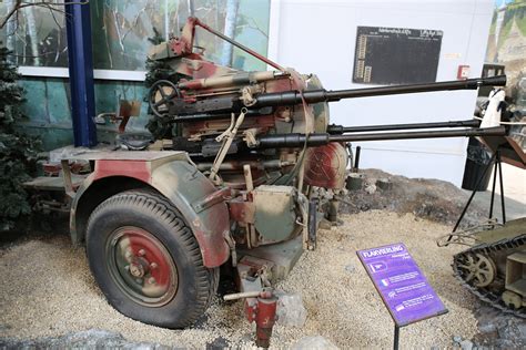 Flakvierling 20 Mm Anti Aircraft Cannon From Germany All Pyrenees