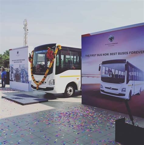 Daimler AG Launches First BharatBenz Buses In India
