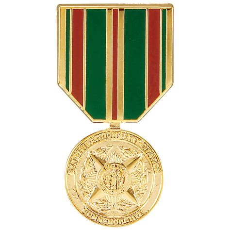 Rvn Civil Action Unit Citation Commemorative Medal Hat Pin