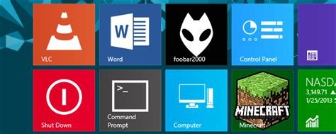 How To Create Custom Windows 8 Tile Icons For Any Desktop Program